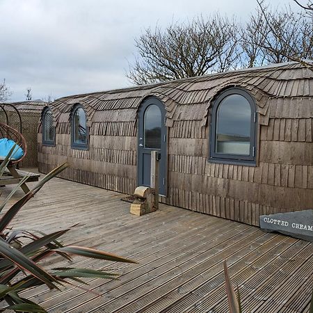 Clotted Cream -Lydcott Glamping, Cornish Sea Views Villa Looe Eksteriør bilde