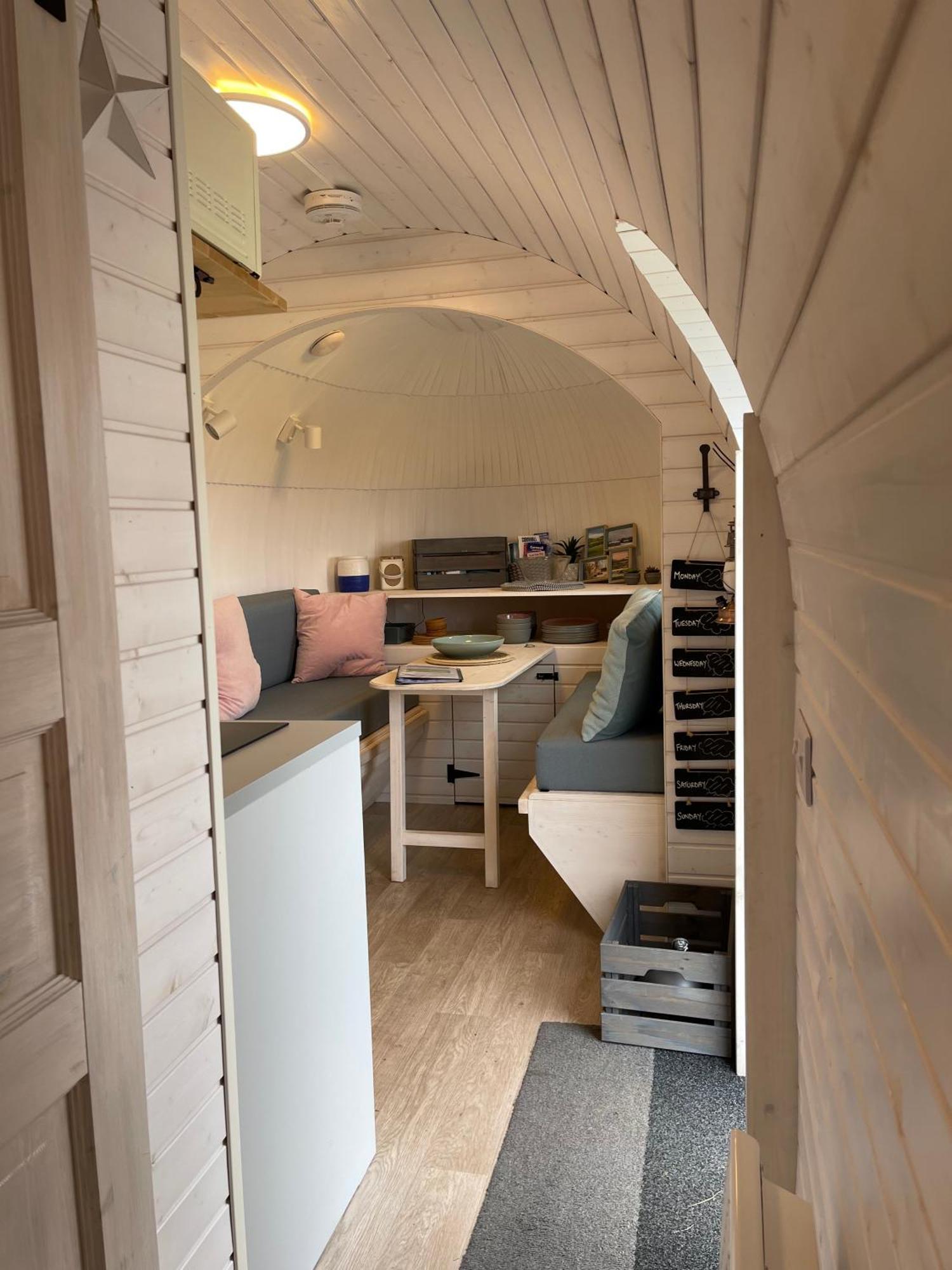 Clotted Cream -Lydcott Glamping, Cornish Sea Views Villa Looe Eksteriør bilde