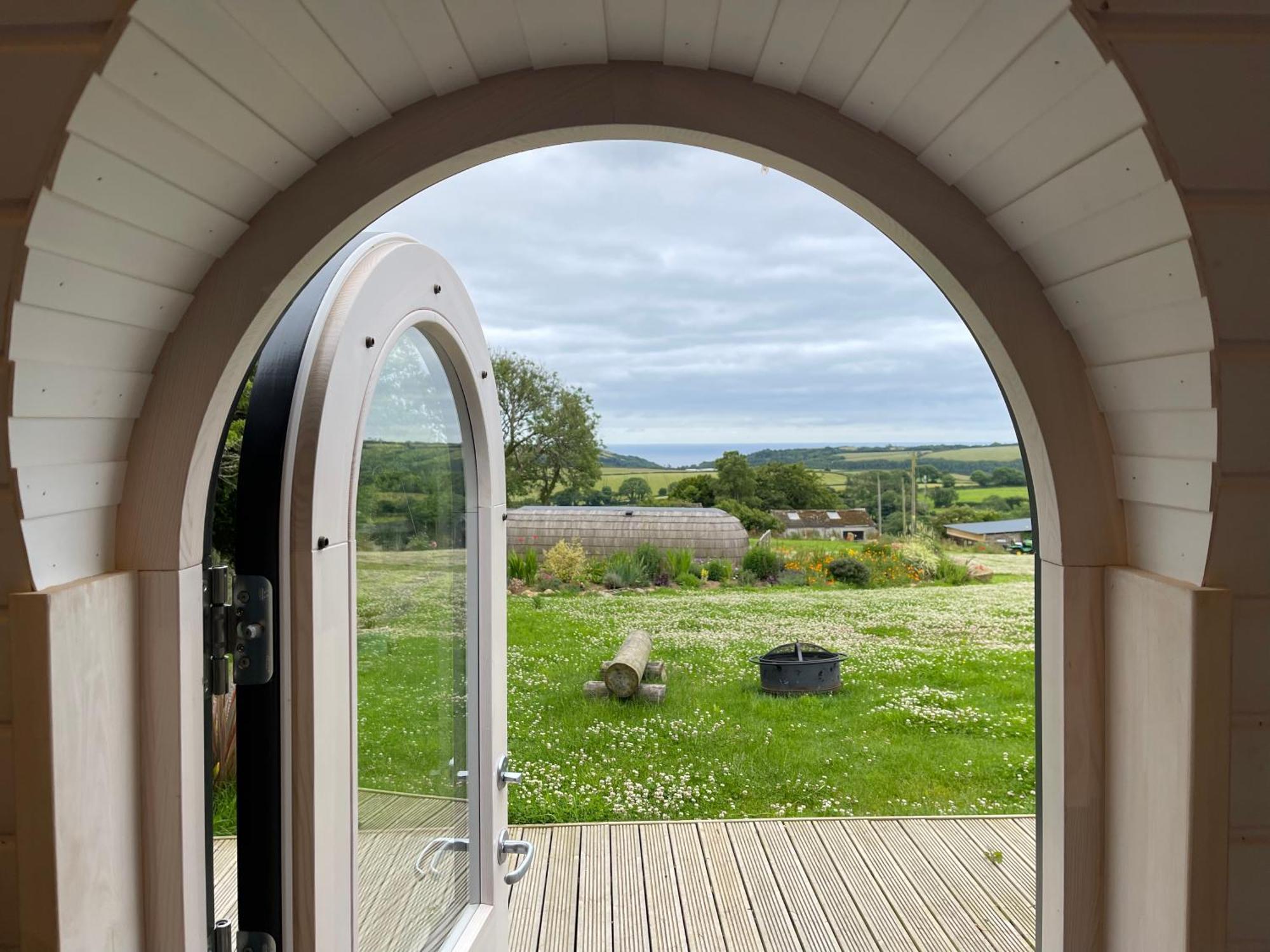 Clotted Cream -Lydcott Glamping, Cornish Sea Views Villa Looe Eksteriør bilde